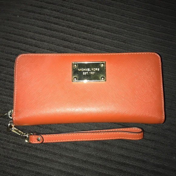 Michael Kors Handbags - Used Michael Kors zip around long wallet